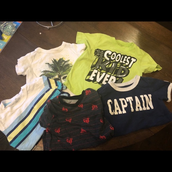 2T toddler boy short-sleeve shirts - Picture 1 of 2